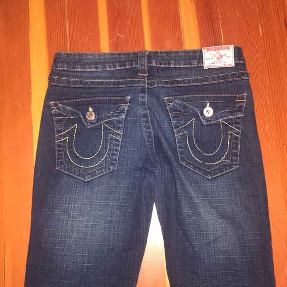 True Religion Billy Slim Boot Cut Jeans // size 28 - Picture 3 of 6